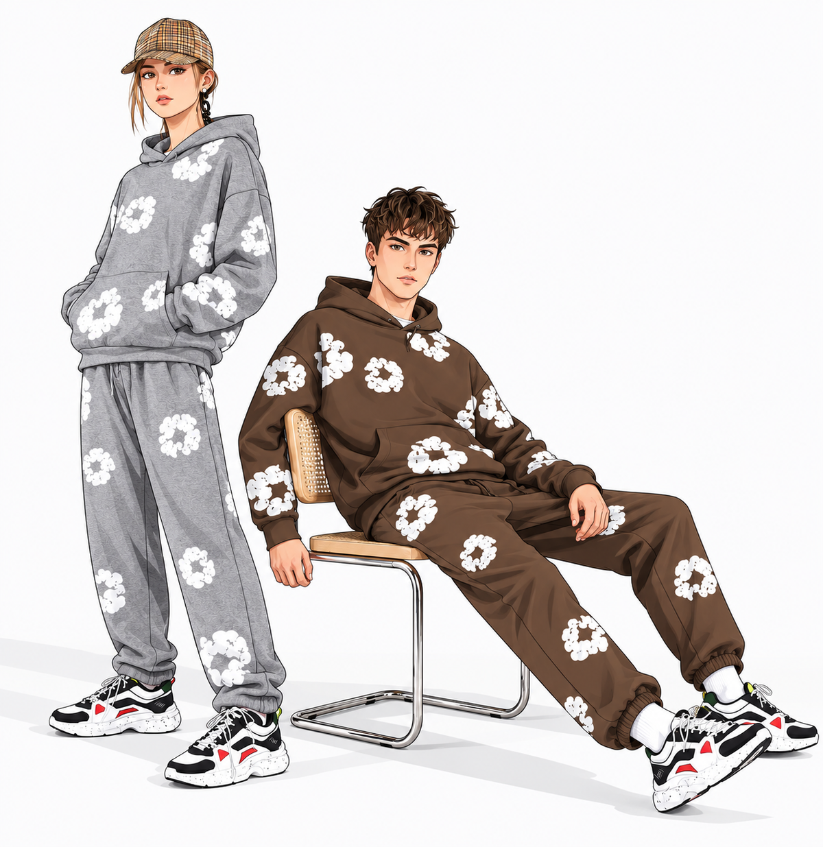 DTears Puff Tracksuit